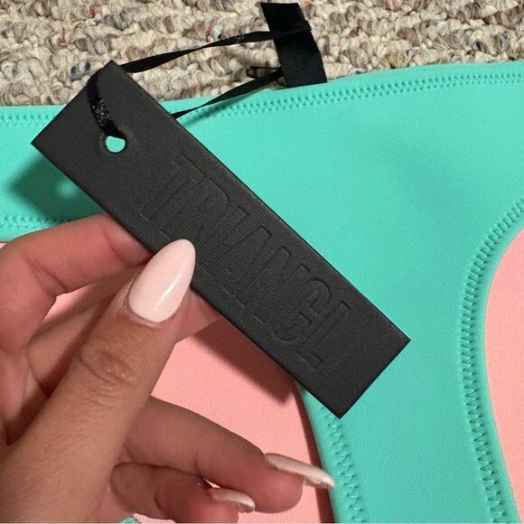 NWT Triangl Bambi Bubble Mint Neoprene Bikini Bottoms Size XS - Picture 3 of 7